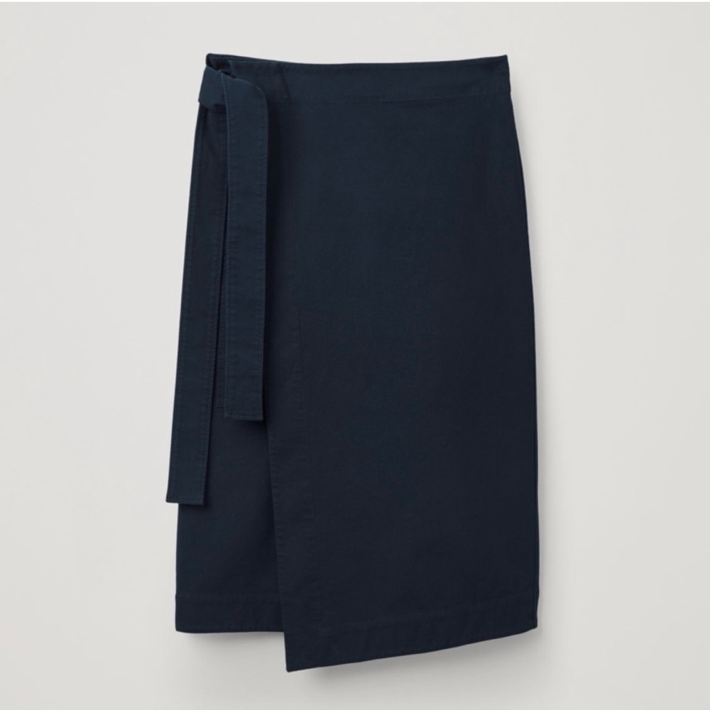 COS Belted Wrap Skirt size 8